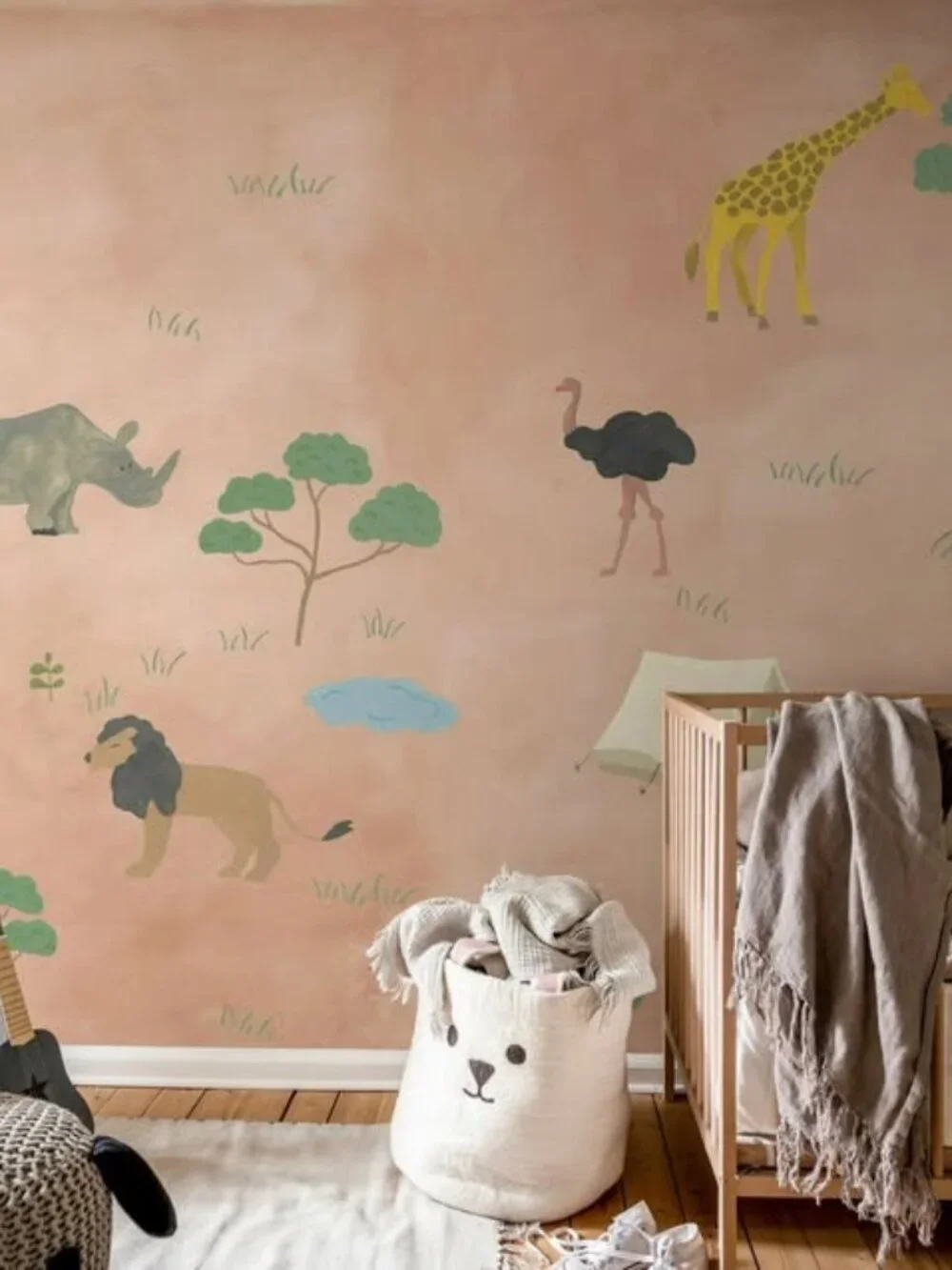 Safari Peel-and-Stick Wallpaper (High-end, Brand New in Box)
